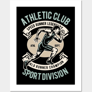 Athletic Club Sport Division Posters and Art